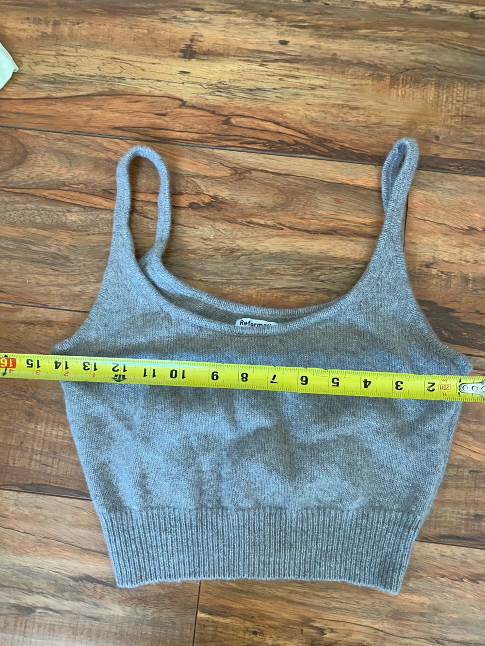 Reformation Soft Knit Tank in Light Taupe Small - Picture 7 of 8